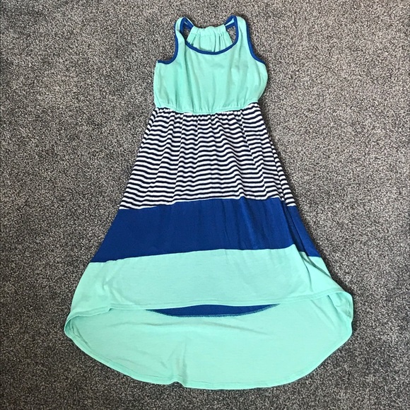 Girls Hi-lo Sun Dress 10-12